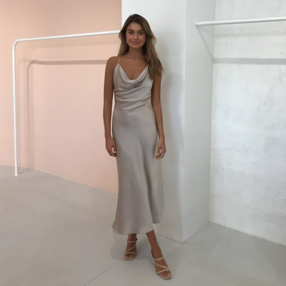 Bec & Bridge Pearl Bay Elegant Slip Dress